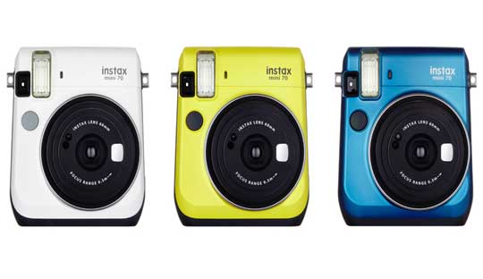 Fujifilm Instax Mini 70 Camera with Auto Exposure and Selfie mode ...