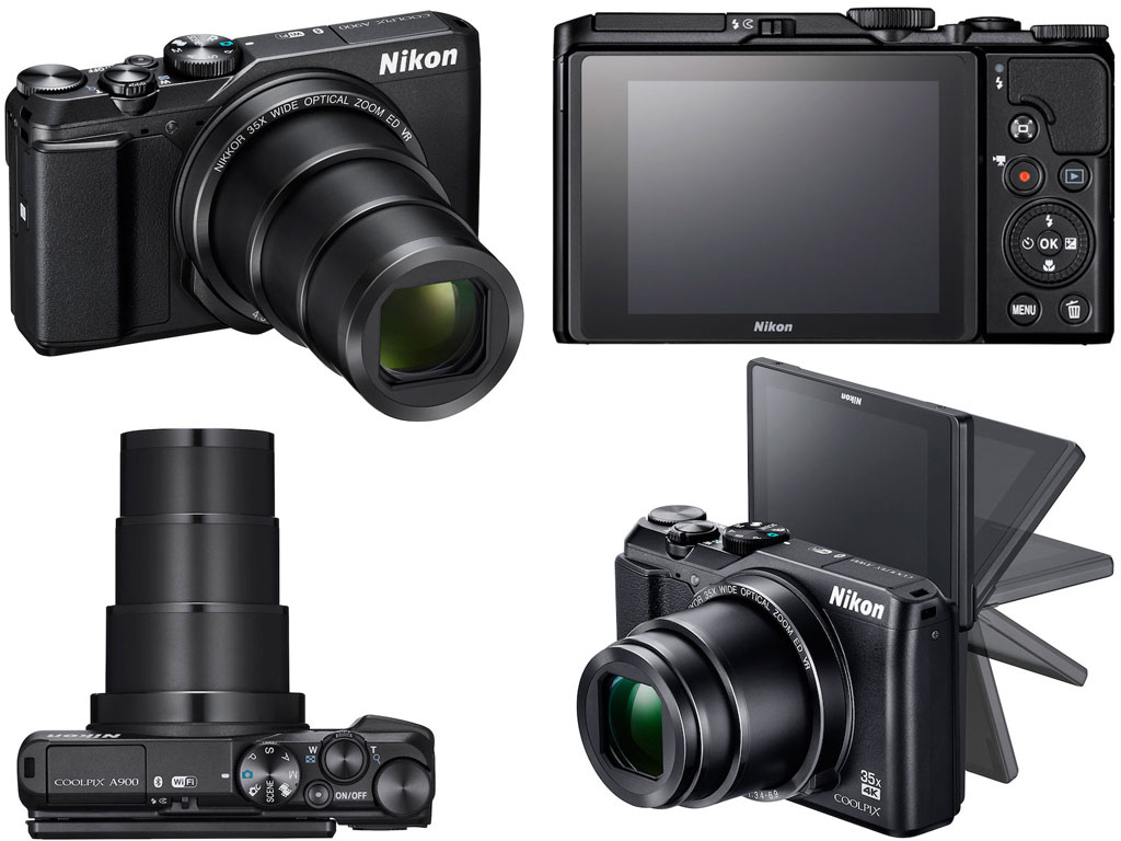 Nikon Coolpix A900, B500 and B700 Price, Specifications and Availability