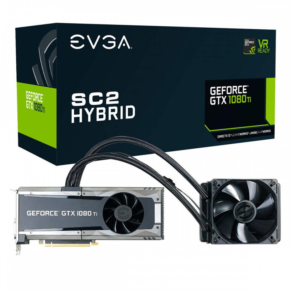 EVGA Introduces GeForce GTX 1080 Ti SC2 HYBRID