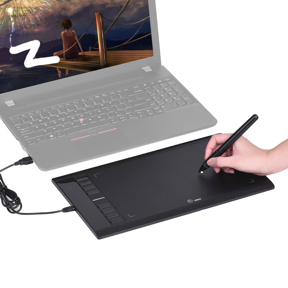 Drawing Tablet Deals: Ugee M708 Digital Graphics Tablet at $42.39 with