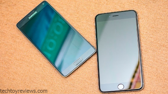 Galaxy Note 4 and iPhone 6 Plus Comparison