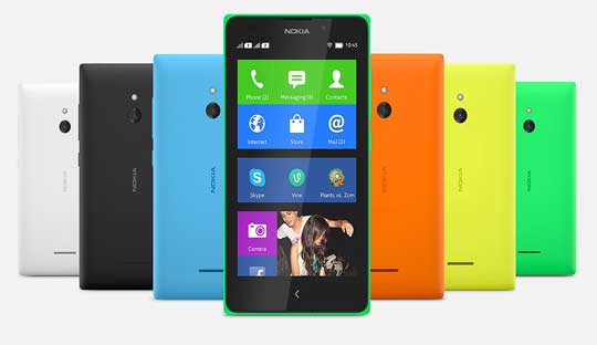 Nokia XL Android smartphone