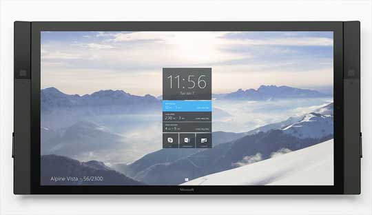 Microsoft-Surface-Hub-Tablet-running-Windows-10
