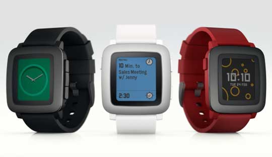 Pebble Time Smartwatch Amazon
