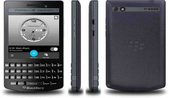 BlackBerry-Porsche-Design-P'9983-Graphite-with-leather-back-cover-Launched-at-$-1,950