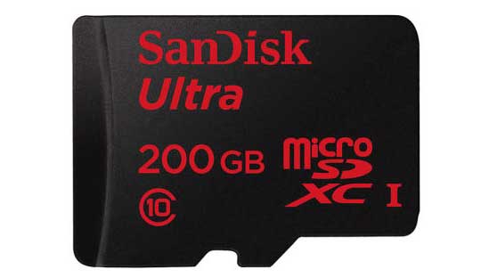 200GB microSD