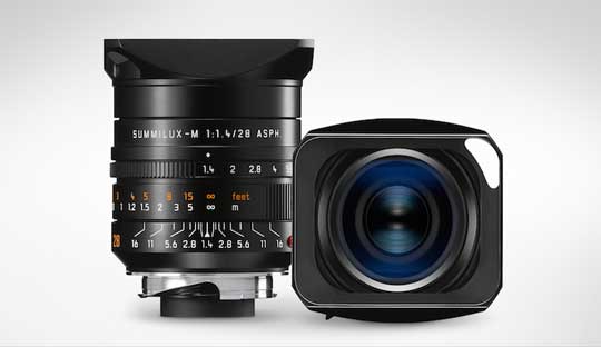 Summilux-M 28mm f/1.4 ASPH Lens for Leica M Series Cameras
