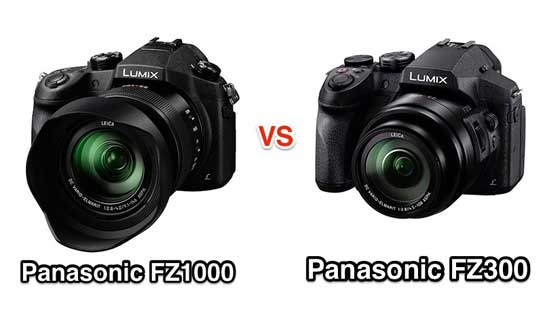 Panasonic Fz300 And Fz1000 Specifications Comparison