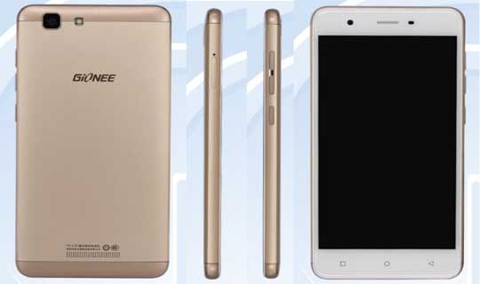 Gionee F105 Specifications