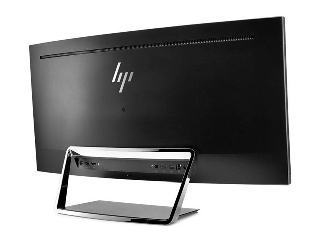 HP curved monitor