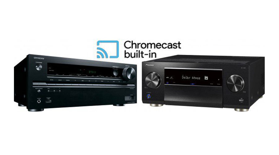 Pioneer and Onkyo Chromecast
