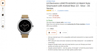 LG Watch Style amazon