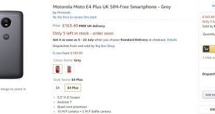 Moto E4 Plus Price in UK