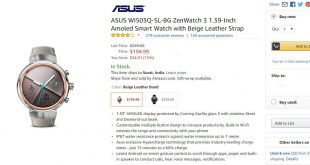 Asus ZenWatch 3 Price in USA