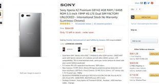 Sony Xperia XZ Premium Amazon