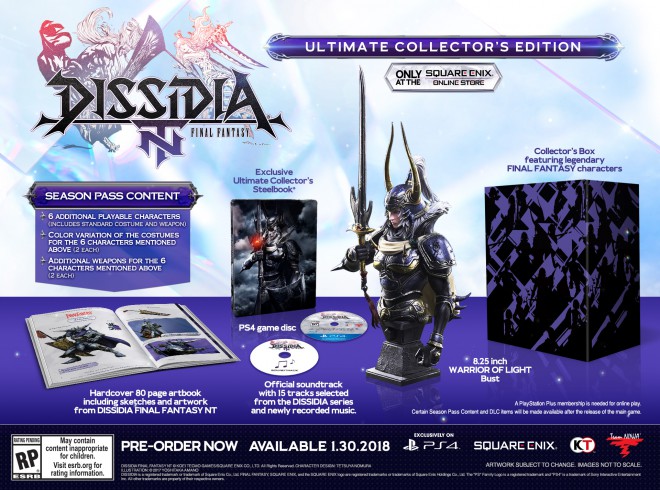 Dissidia Final Fantasy NT Release Date