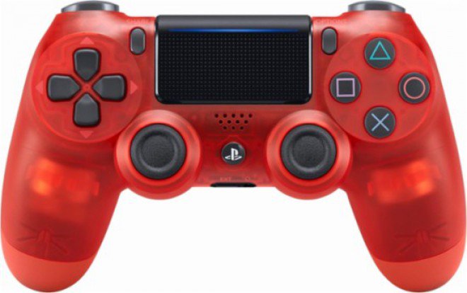 Red Crystal DualShock 4 Controllers for PlayStation 4