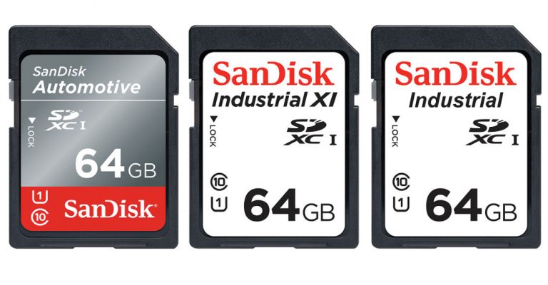 SanDisk Automotive and Industrial SD