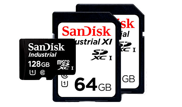 SanDisk Industrial SD and microSD