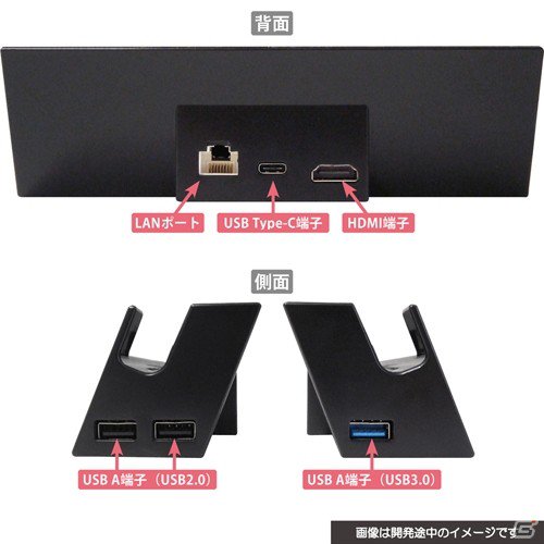 Switch Dock with LAN