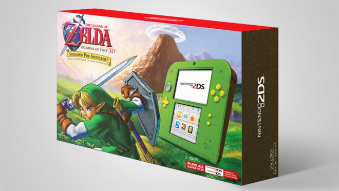 Link-green Nintendo 2DS bundle