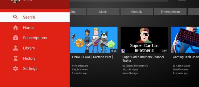 YouTube App Xbox One X 4K 6ofps