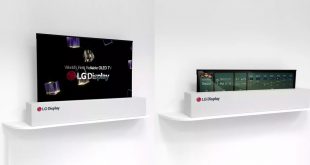 LG Rollable TV OLED Display