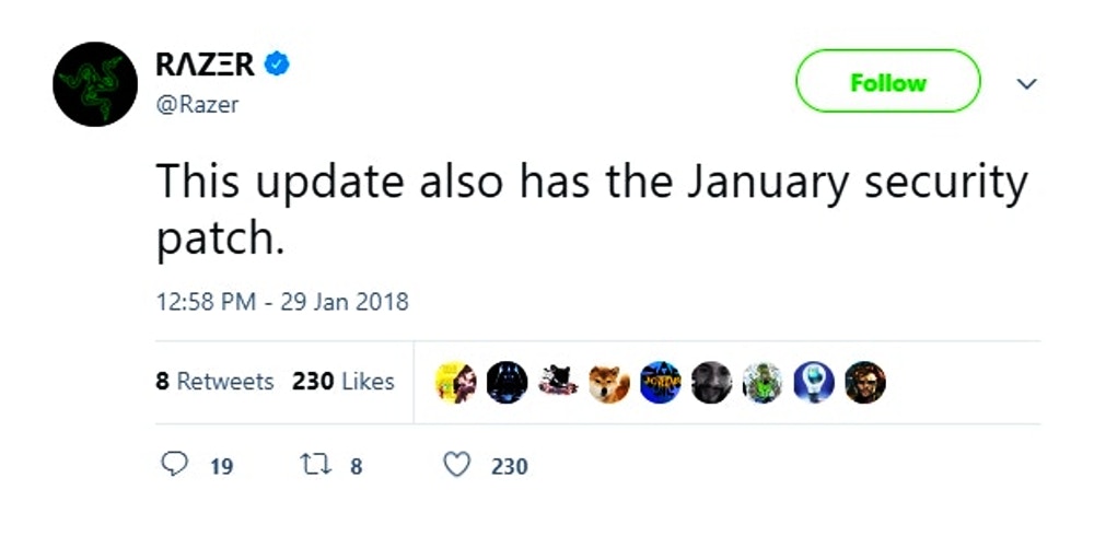 Razer Phone update