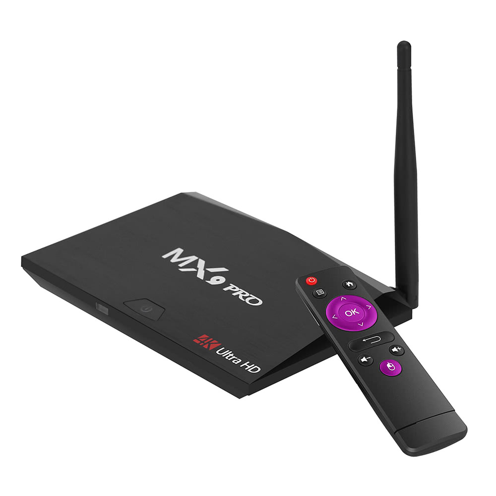 Best Android TV Box MX9 Pro Android 7.1 TV Box with Kodi