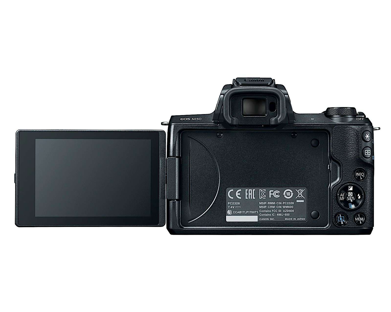 Canon EOS M50 mirrorless camera