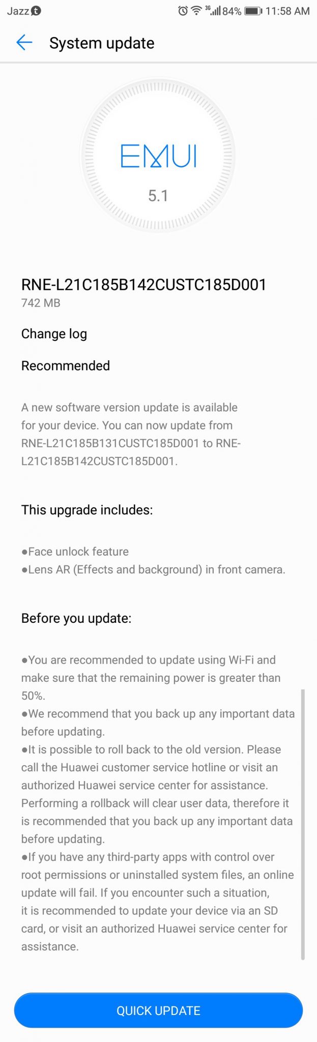 Huawei Mate 10 Lite Updates