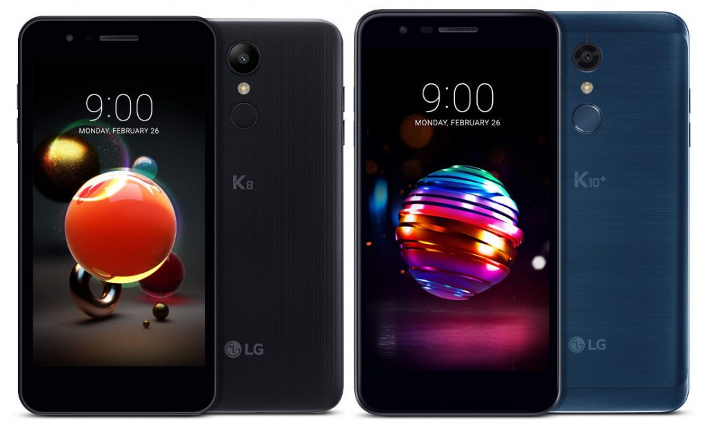 LG K8 2018 and LG K10 2018