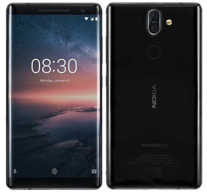 Nokia 8 Sirocco Specifications