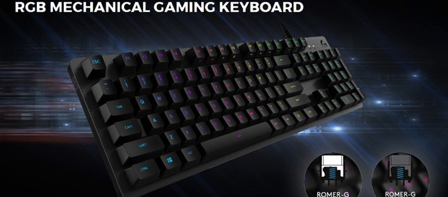 Logitech G512 Mechanical Keyboard With GX Blue Switches