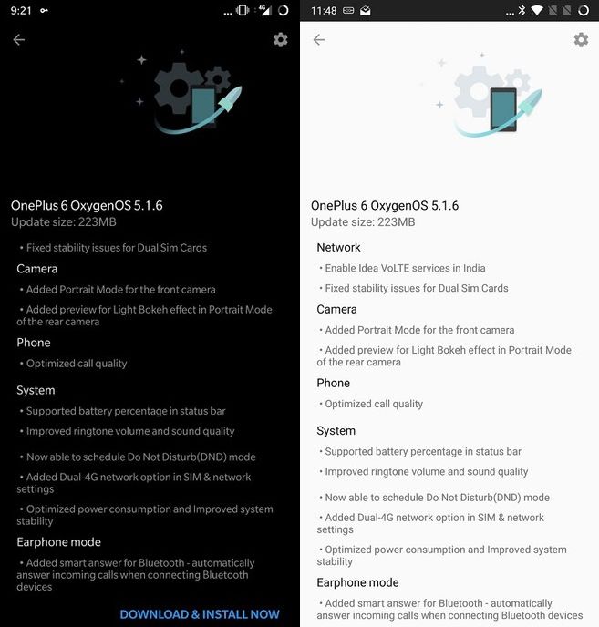 OnePlus 6 Oxygen 5.1.6