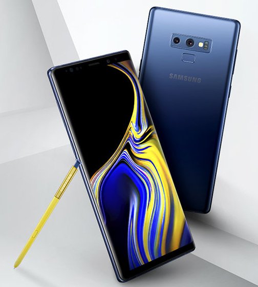 galaxy note 9 with s pen