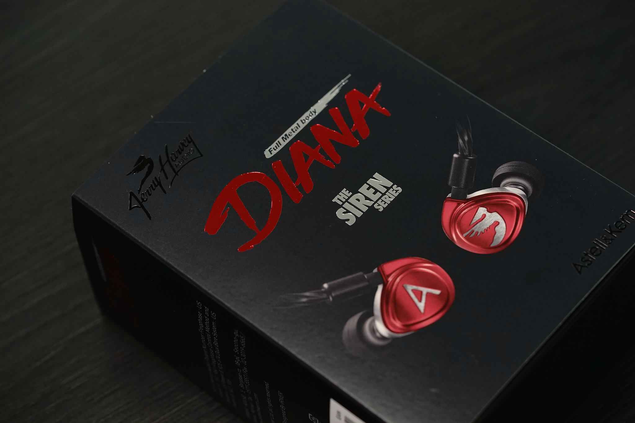 Astell & Kern Diana Earphones With 3-Way 3-Drivers, Created by JH 