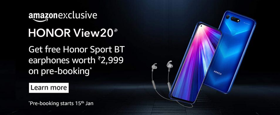 Honor View20 price in india