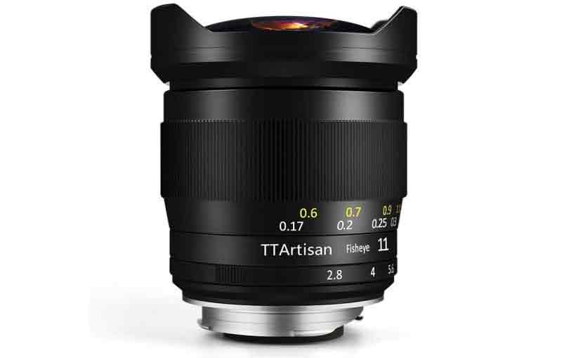 TTArtisan 11mm f/2.8 Fish Eye Lens Sony E mount
