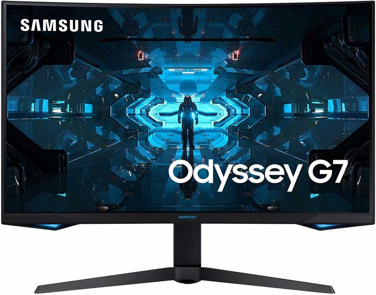 Samsung Odyssey G7 Curved QLED Gaming Monitor