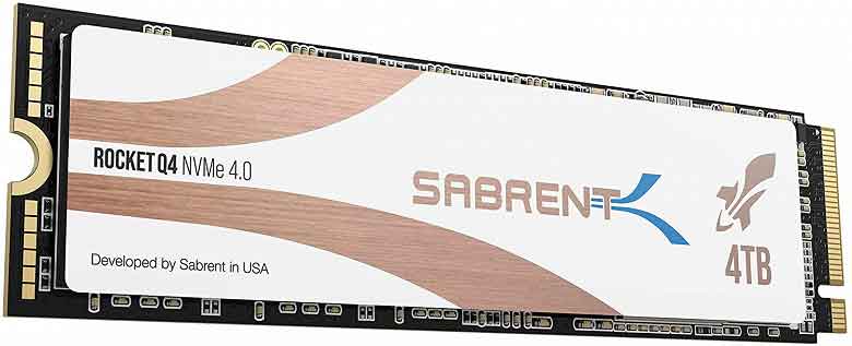 Sabrent Rocket Q4 4TB NVMe PCIe SSD