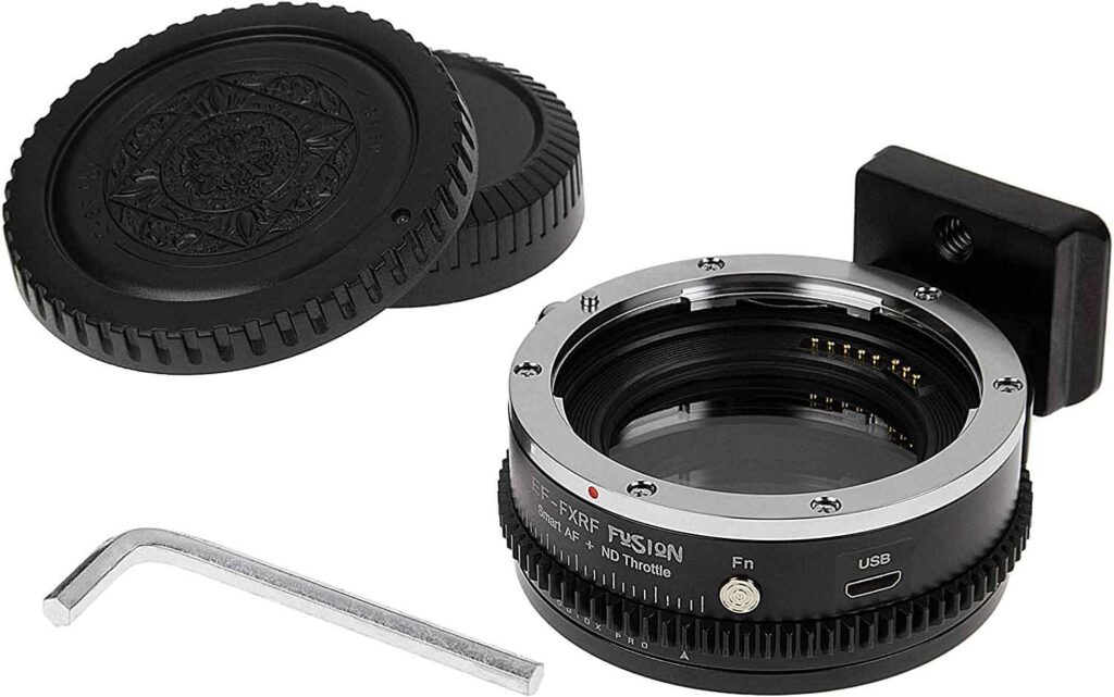 Fotodiox EF-FXRF Fusion Smart AF + ND Throttle Adapter for Canon EF, EF-S to Fujifilm X
