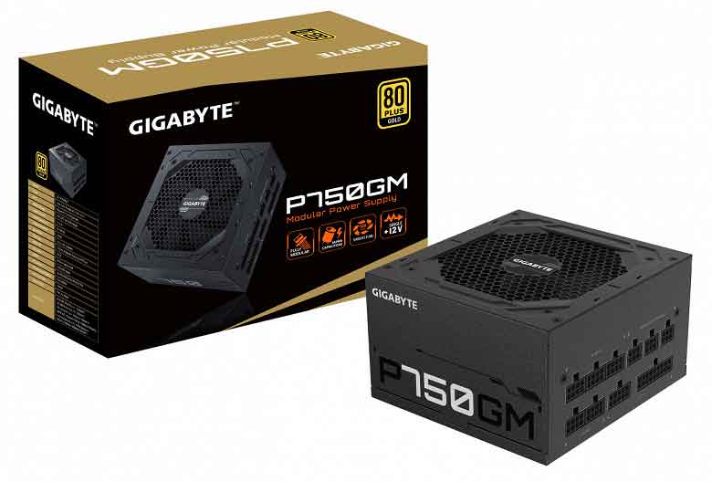 Gigabyte GP-P750GM Modular Power Supply for PC