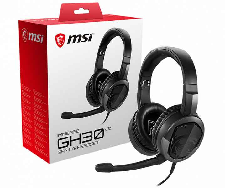 MSI Immerse GH30 V2 Gamer Headset with Microphone