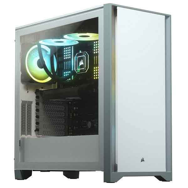 Corsair iCUE 4000 Mid-Tower ATX Desk PC Case