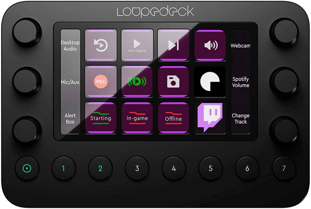 Loupedeck Live Control Console for Live Streaming