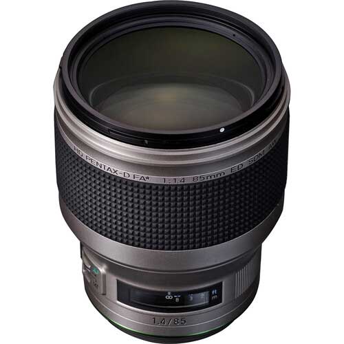 HD PENTAX-D FA* 85mm f/1.4 SDM AW Silver Edition Lens
