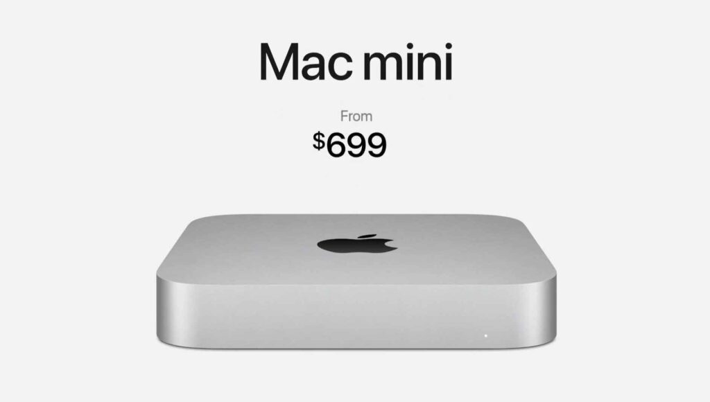 Apple MacMini 2020 with M1 chip