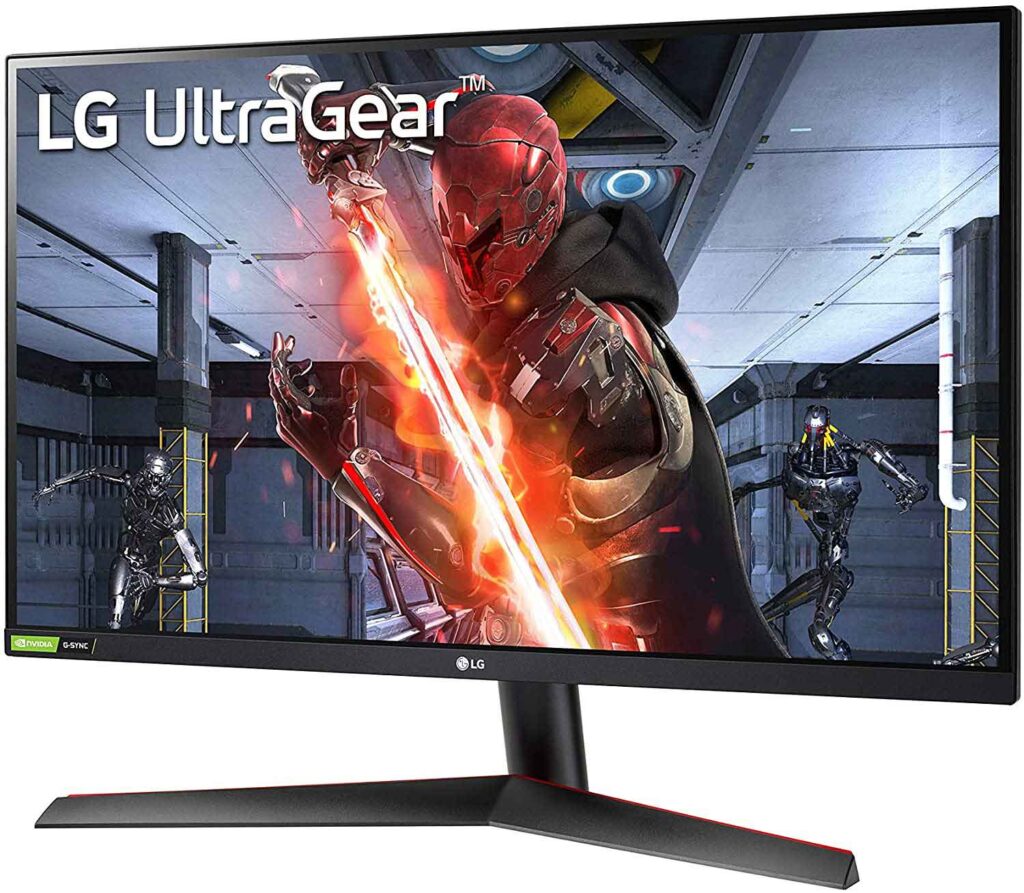 LG 27GN800-B IPS Gaming Monitor with 1ms Response Time, 144hz Refresh Rate, G-Sync and FreeSync