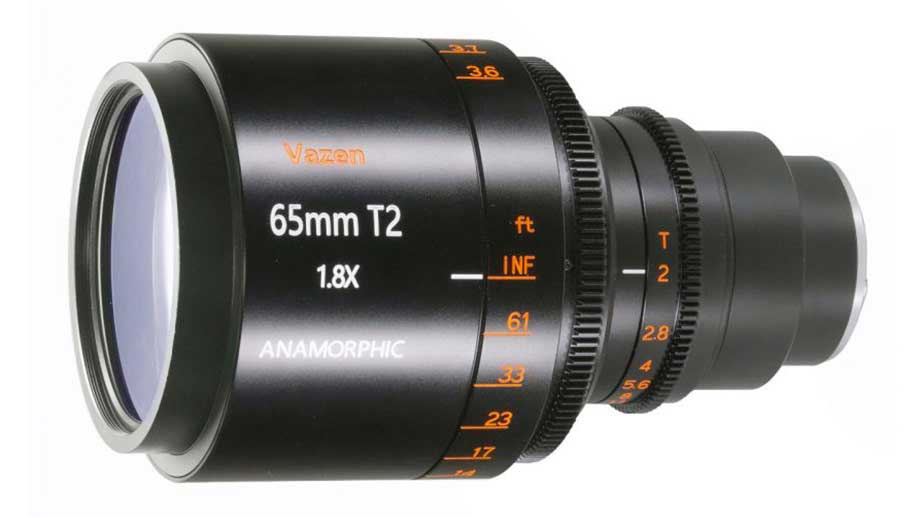 Vazen 65mm T2 1.8x Anamorphic Lens for Micro Four Thirds